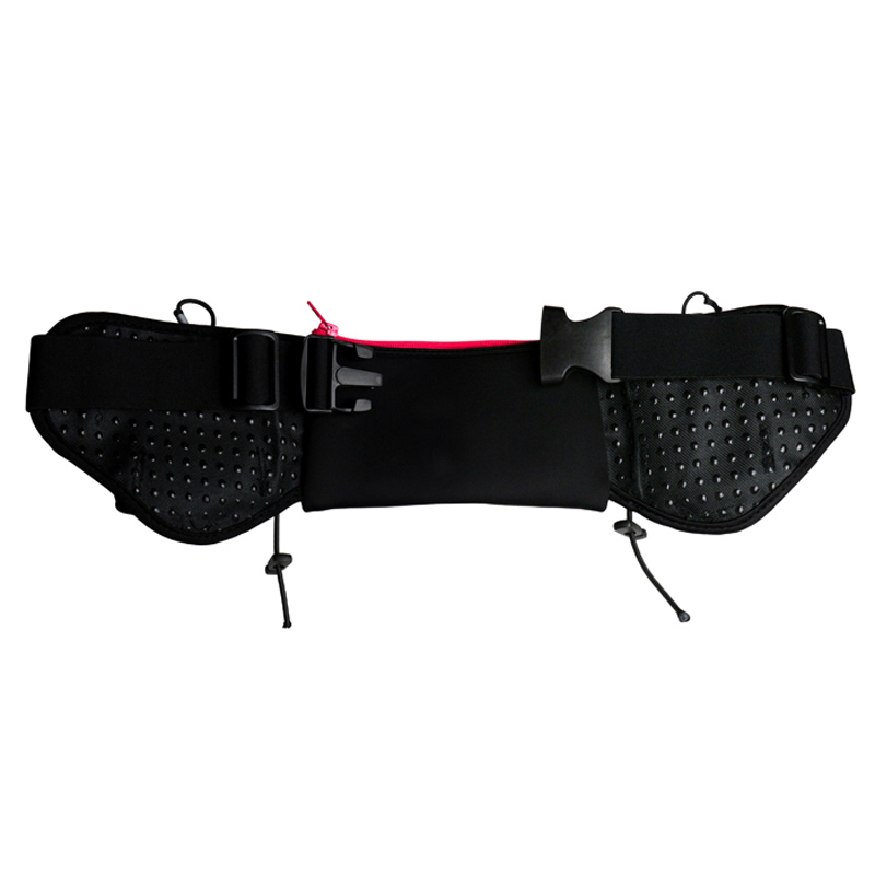 Unisex Professional Hiking Travel Gym Running Waterfied Nylon Waist Bag with Water Bottle