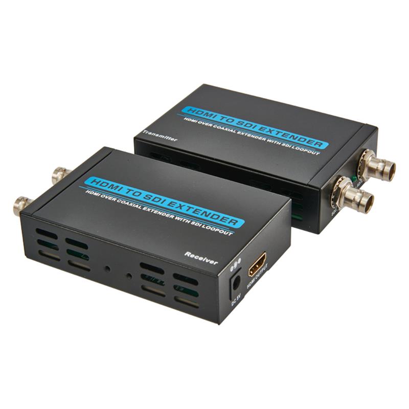 HDMI-SDI-jatke 100 m HDMI-koaksiaalipidennys SDI-lähdöllä