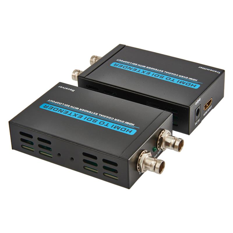 HDMI-SDI-jatke 100 m HDMI-koaksiaalipidennys SDI-lähdöllä