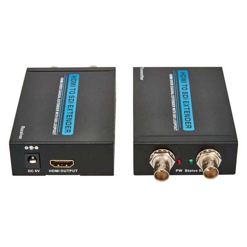 HDMI-SDI-jatke 100 m HDMI-koaksiaalipidennys SDI-lähdöllä