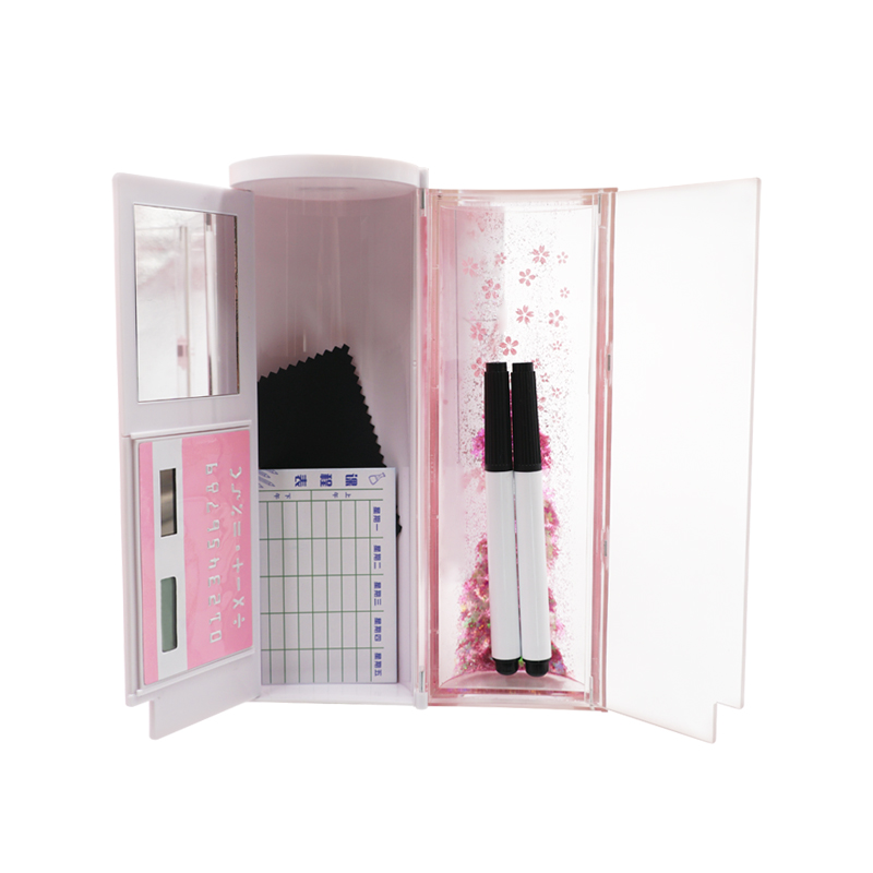 OEM Stationery Manufacturer Customited Glitter Student Pencil Box