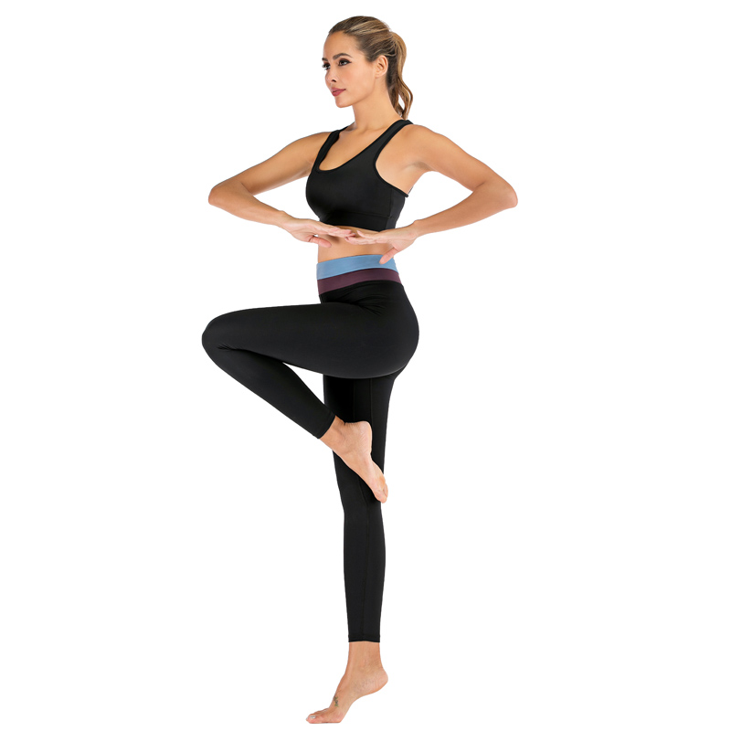 FDMF012- Naiset 2 Palaset Sports Bra Yoga Leggings