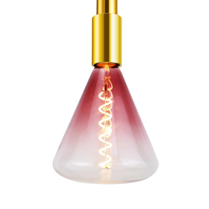 TITA Pink 4 watt ympäristöystävällistä 2200k LED spiraalihehkulamppua