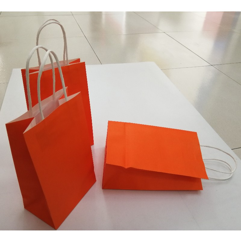Cowwede Paper Package Bag Kraft Paper Food Packaging Bag for Food