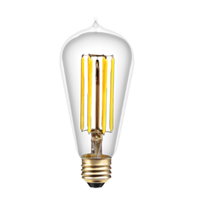 ST26 Clear 1w 2700k Pandant lead soft filament light lamp