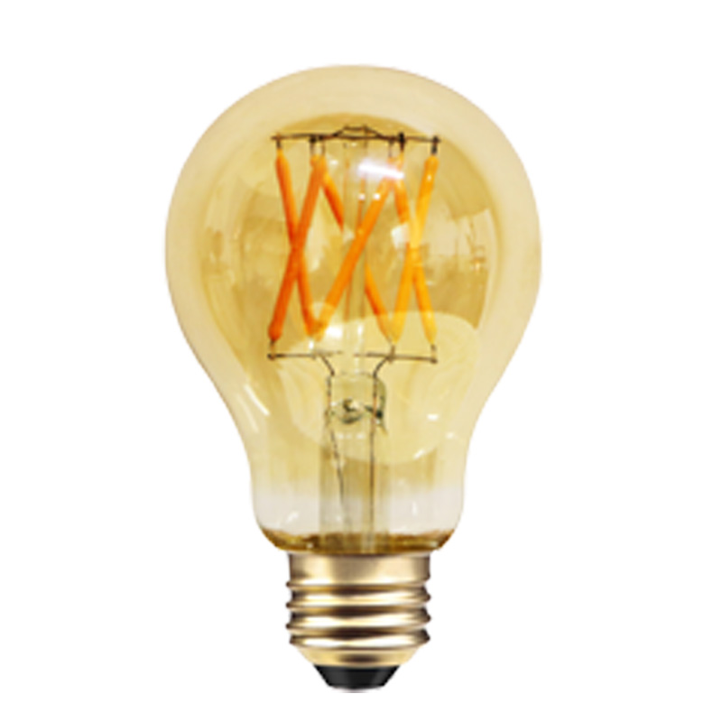 P60 2200K 2W 4W Dim non dim Amber glass lead soft filament pandant lamp