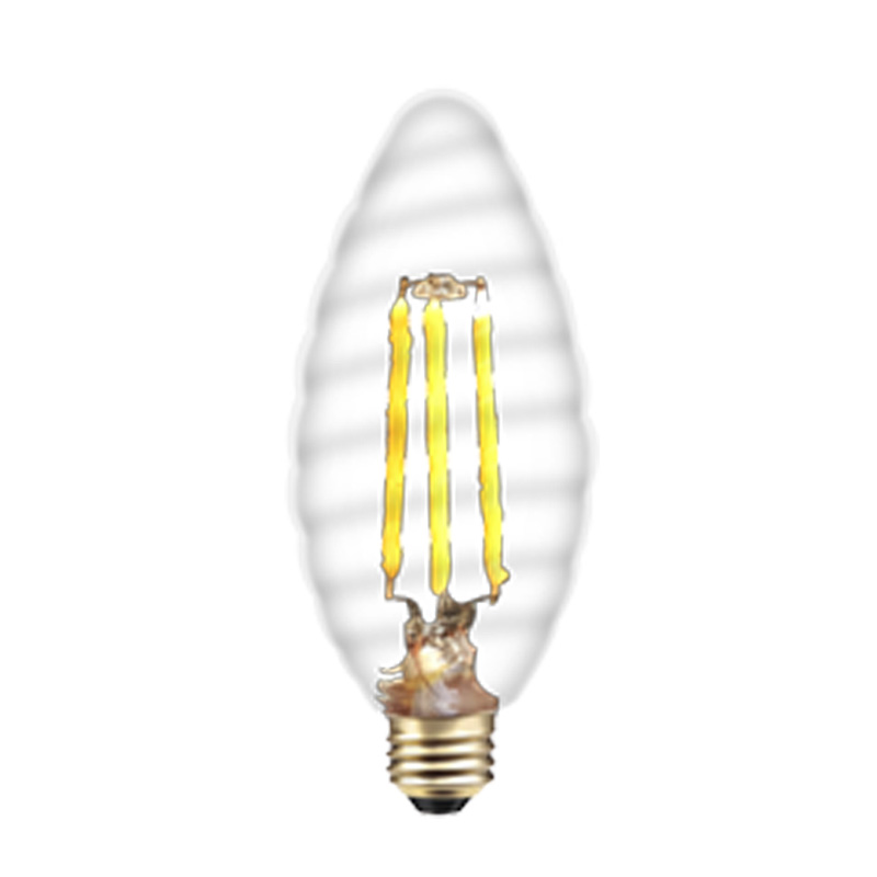 C35 Kirkas himmeä, himmeä kuin himmeä, led filament deco kierretty kynttilän pandantin valaisin