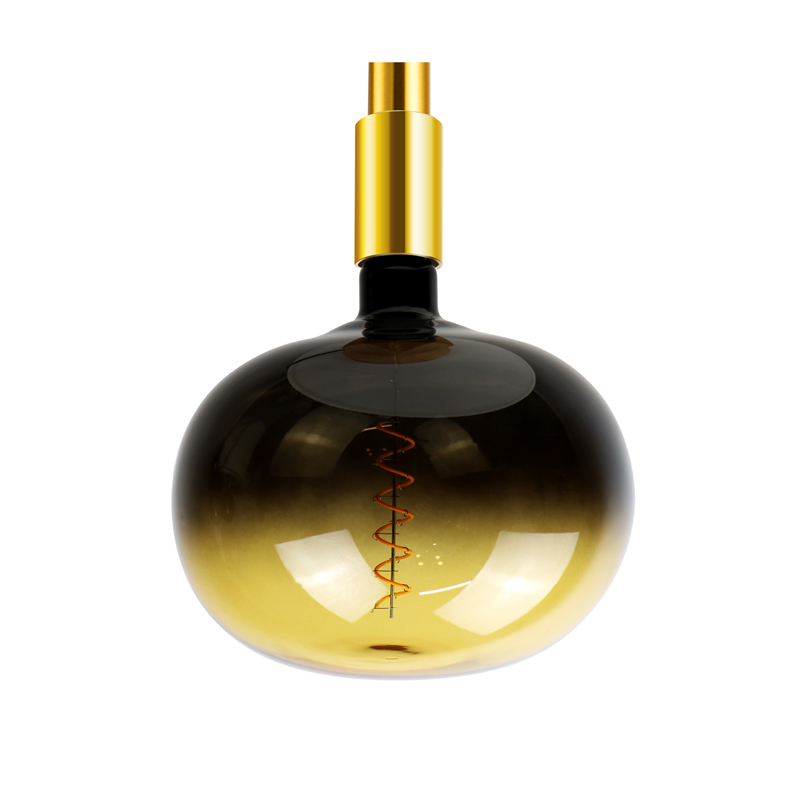 G125 Dark Amber ball 200 lumen uuden muotoinen led-pehmeä hehkulankavalo