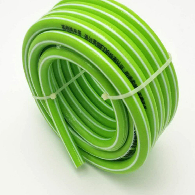 Värikäs joustava kuitu punottu vahvistettu muovi pvc puutarhavesiletku