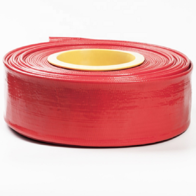 Kiinassa valmistettu anti -UV korkeapaineinen iso kokoinen layflat-letkun tyhjennyskastelu pvc-letku