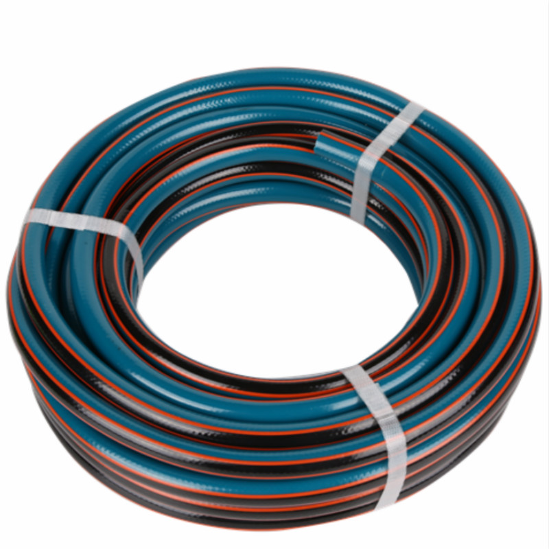 3-kerroksinen värikäs punottu puutarhavesi-joustava pvc-letku