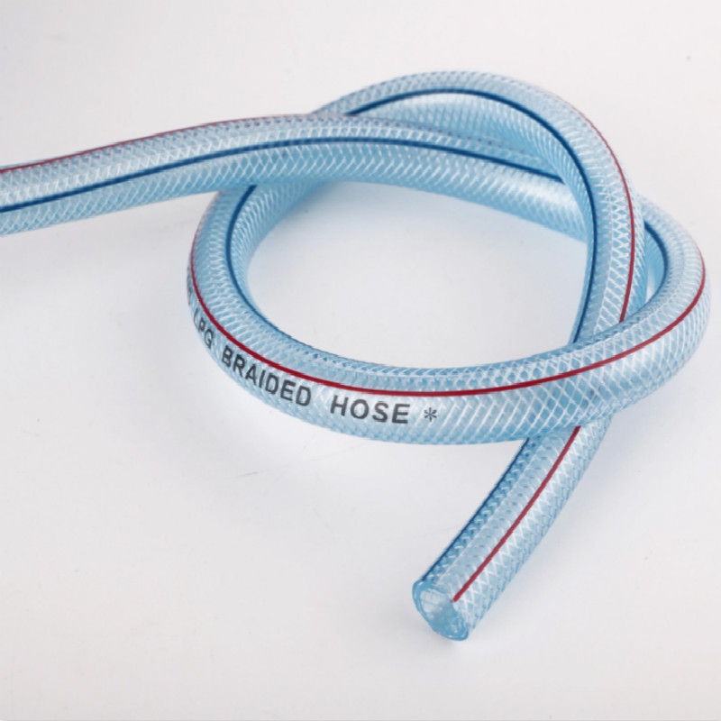 Vesiputki Muovi joustava vahvistettu punosputki PVC-puutarhavesiletku