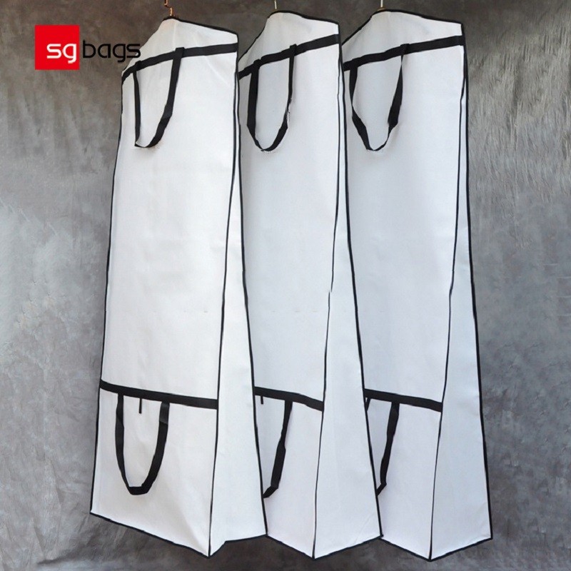 SGW01 Tukkukauppa Non Woven Wedding Dresses Covers Bridal Gown Garment Bags for Gowns