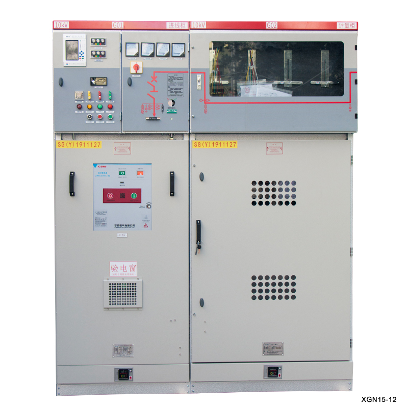 OEM ODM 11KV - 45KV korkeajännitemetallikoteloitu SF6-kaasueristetty rengas pääyksikön RMU-kytkin