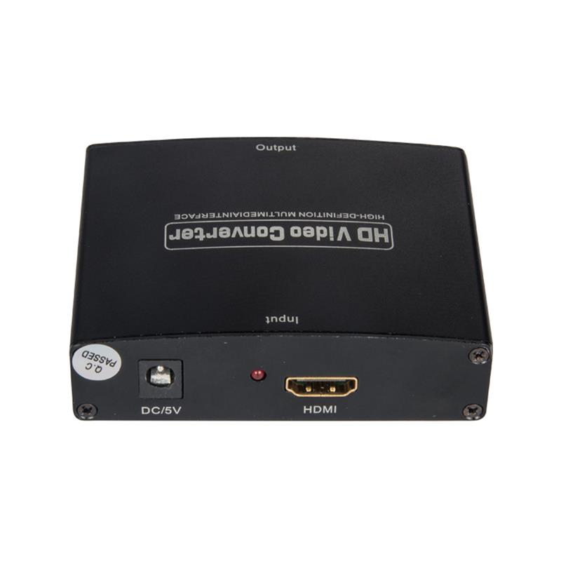 HDMI TO VGA + R / L AUDIO -äänimuunnin 1080P