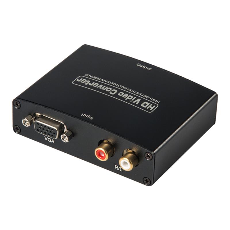 VGA + R / L-ääni-HDMI-muunnin 1080P