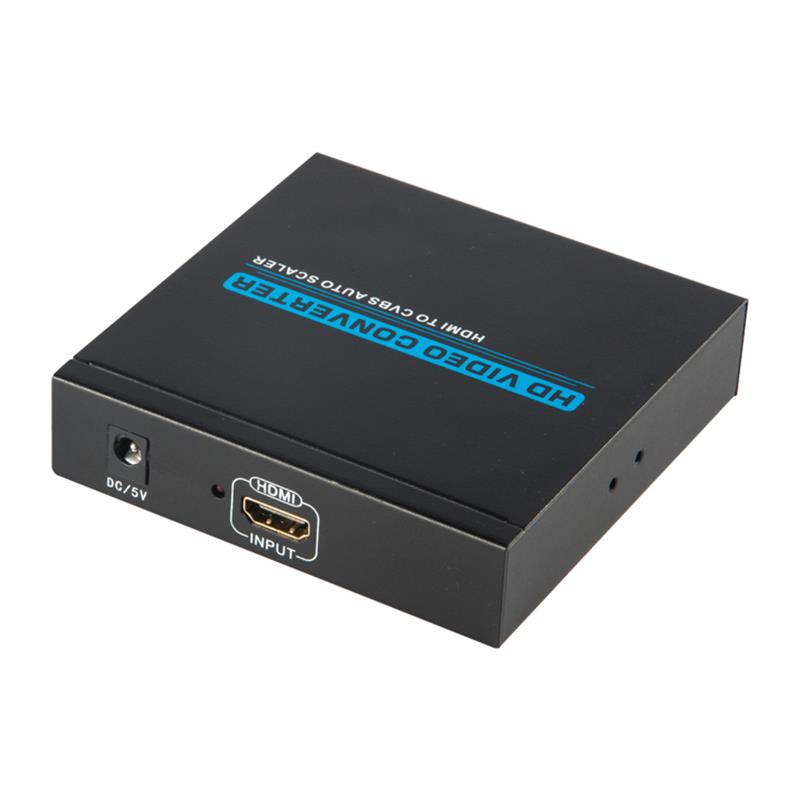 Korkealaatuinen HDMI-AV / CVBS-muunnin Auto Scaler 1080P
