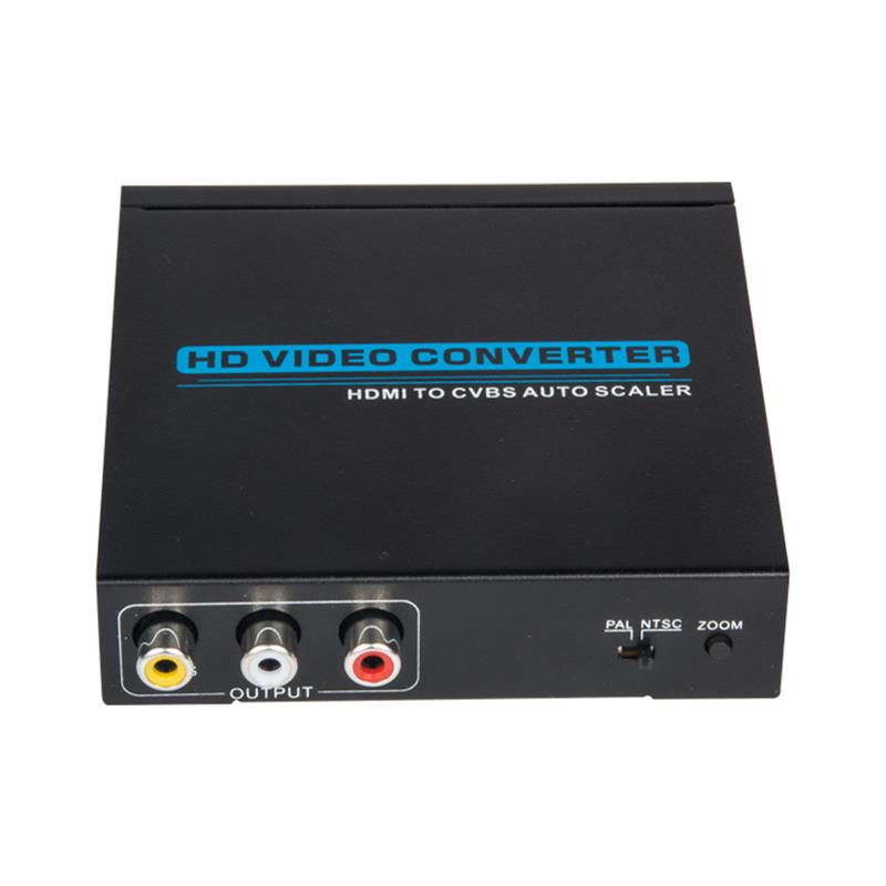 Korkealaatuinen HDMI-AV / CVBS-muunnin Auto Scaler 1080P