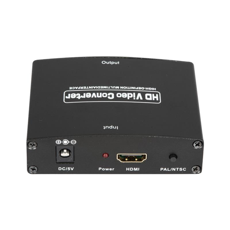 HDMI TO AV + Digitaalinen äänimuunnin Auto Scaler 1080P