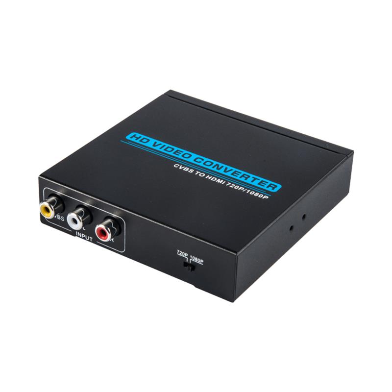 AV / CVBS TO HDMI Converter -sovitin 720P / 1080P