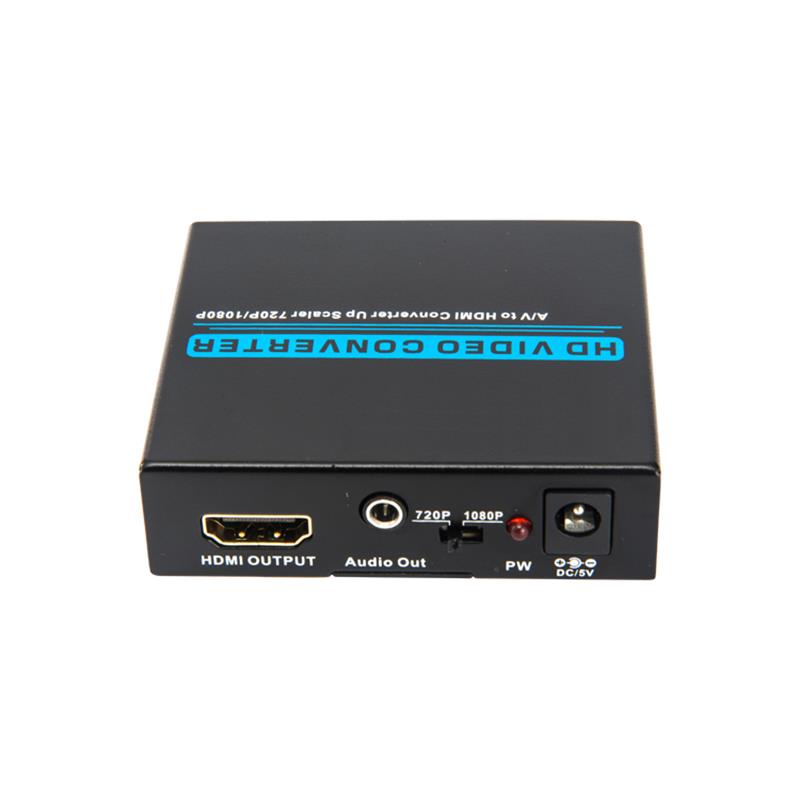 AV / CVBS HDMI + AUDIO -muunnin (skaalain 720P / 1080P)