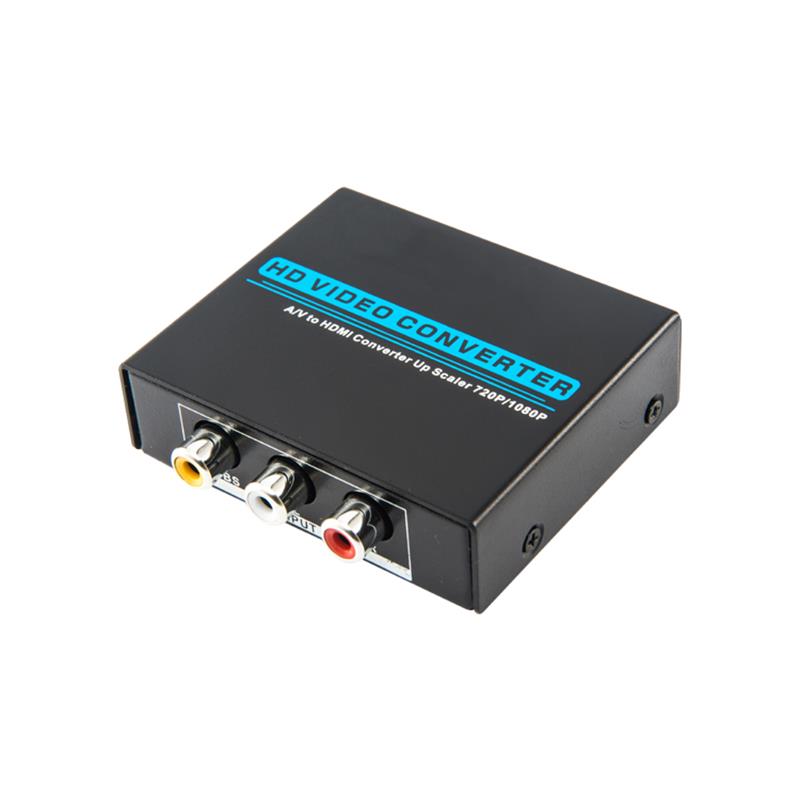 AV / CVBS HDMI + AUDIO -muunnin (skaalain 720P / 1080P)