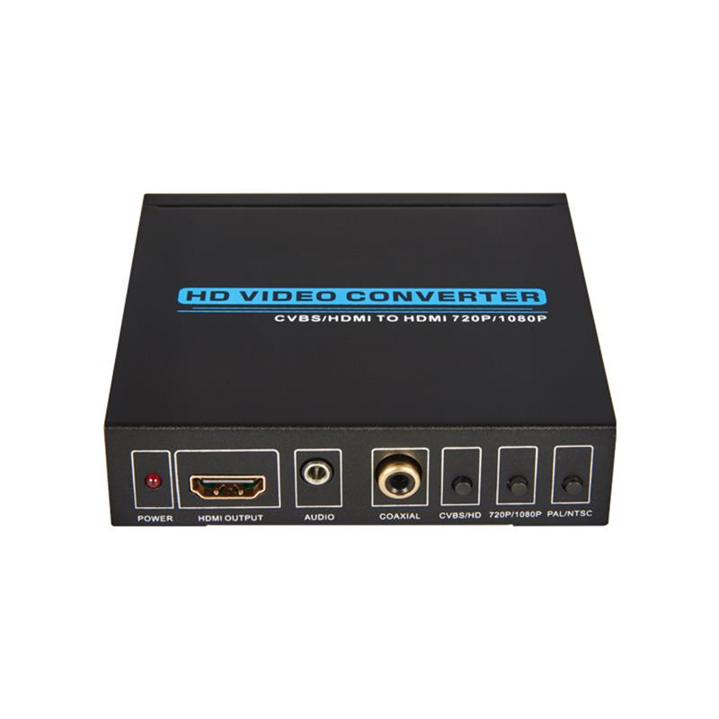 AV / CVBS + HDMI-HDMI-muunnoslaskuri (720P / 1080P)