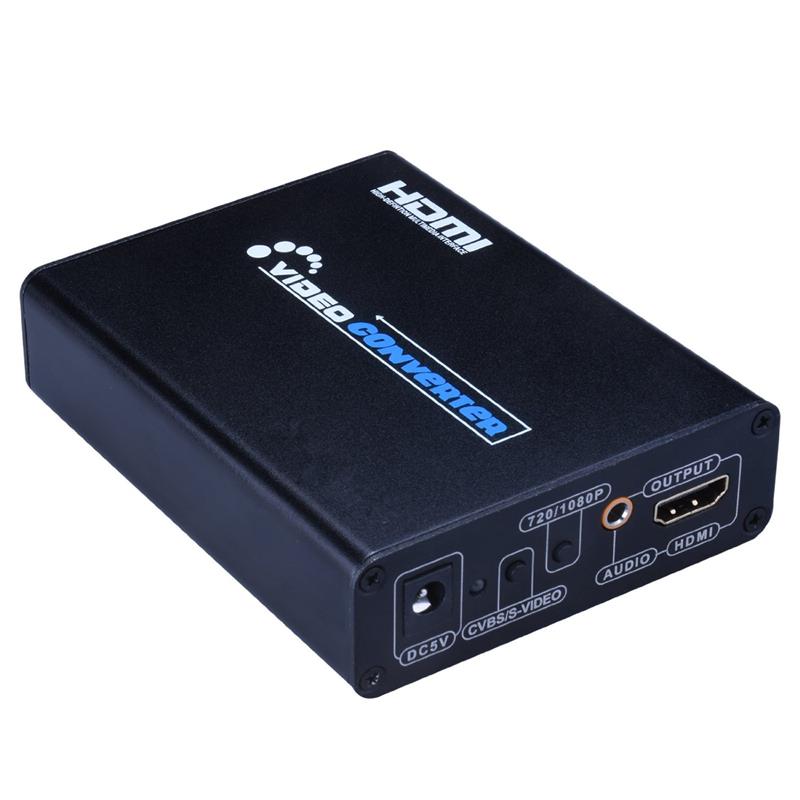 AV + S-Video-HDMI-muunnin 1080P