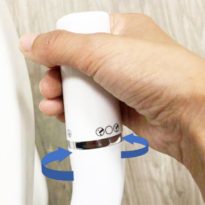 Bidee WC-istuin julkiseen paikkaan