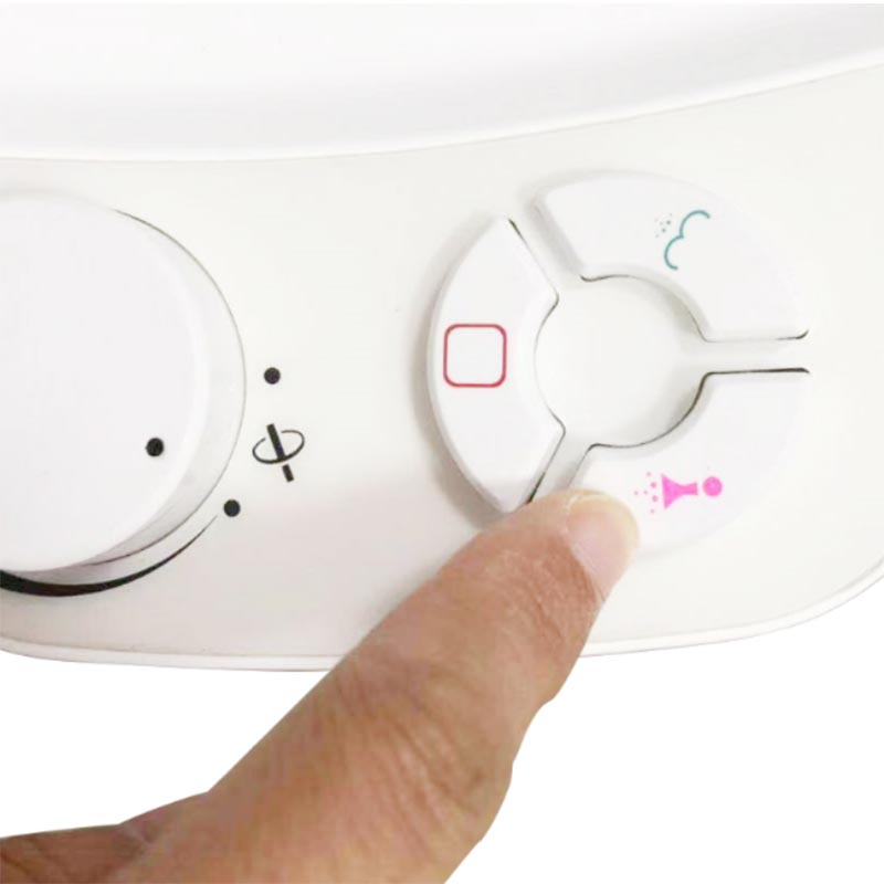 Pyöreä painikkeen bidee-wc-istuin