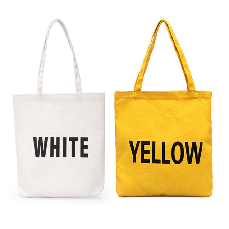 SG65 Tukkukauppa Personalised Bag Reuble Cotton Canvas Tote Shopping Bags Customized Tote Cotton Bags for Souvenirs