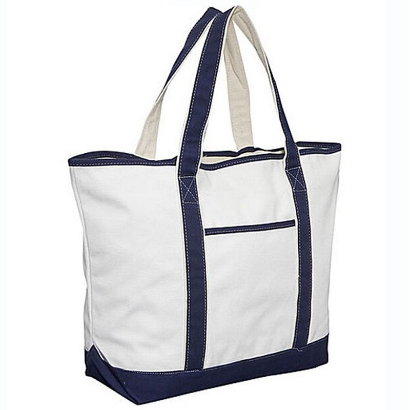 SG72 Mukautettu kokoluokka Raskas tulli Ulkopuolella Summer Beach Cotton Tote Canvas Bag