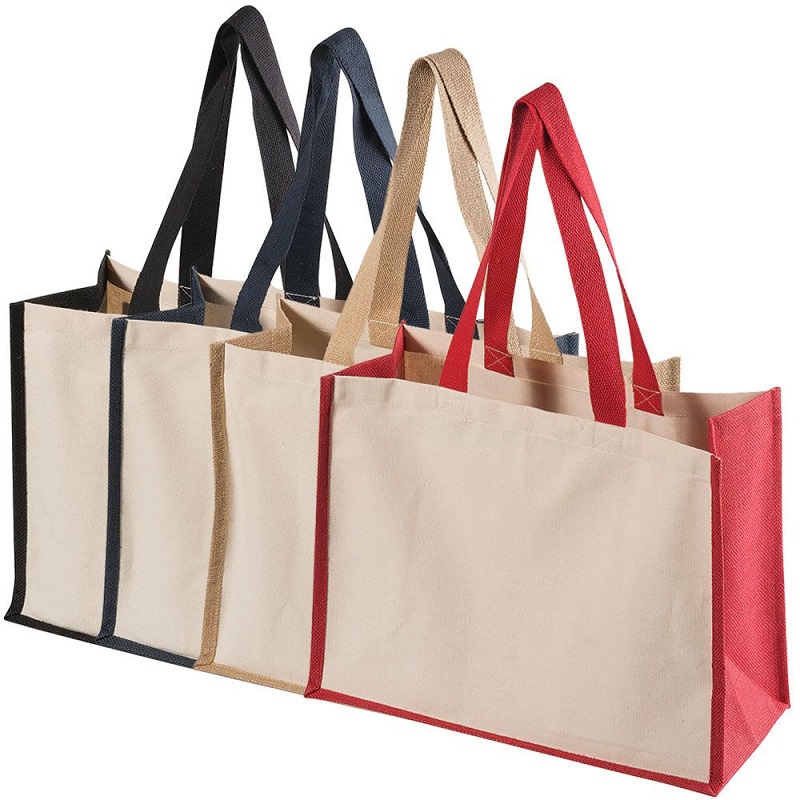 SG73 tilaustyönä painettu kauppa Kosmetic Beach Cotton Canvas Tote Bags Tukkukauppa