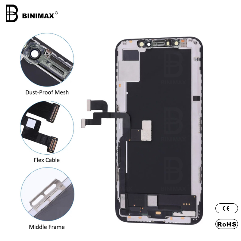 BINIMAX varastossa matkapuhelimen lcd ip XS: lle