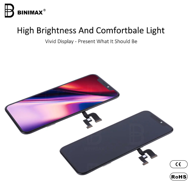 BINIMAX varastossa matkapuhelimen lcd ip XS: lle