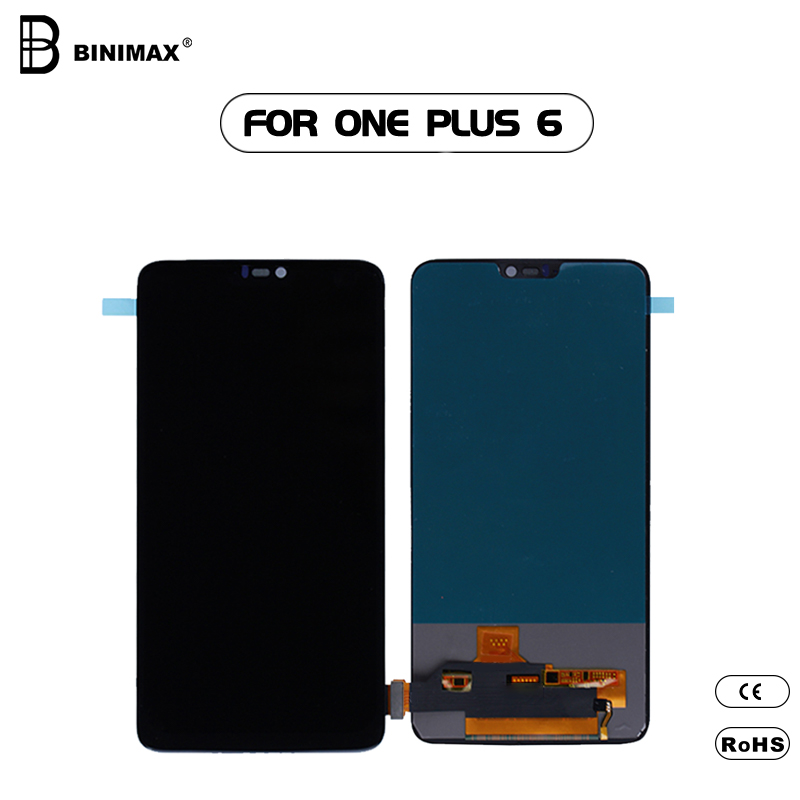 SmartPhone LCD: n näyttömoduulit BINIMAX-näyttö ONE PLUS 6 -puhelimelle