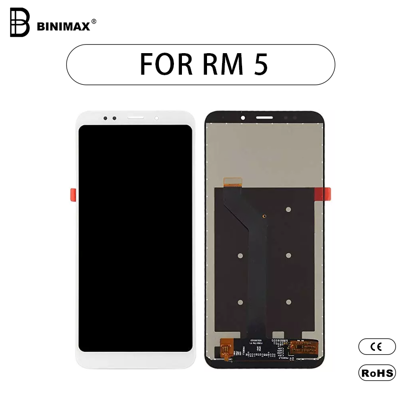 BINIMAX Mobile Phone TFT LCD- näyttö Redmi5- näytöllä