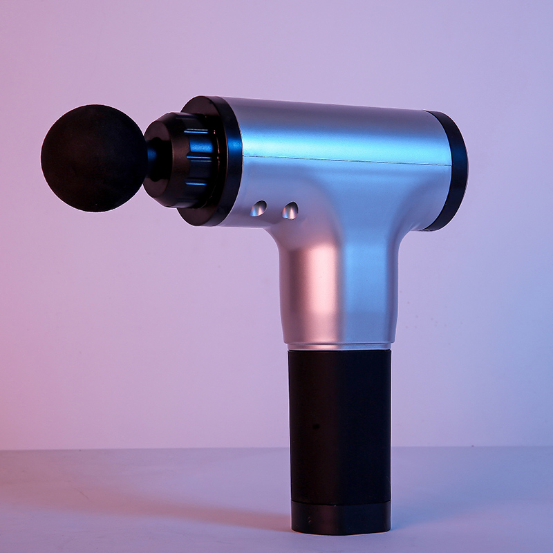 12 V: n lihasrelaksaatiohierontahierontapistooli Kädessä pidettävä tärinähierontalaite Fascia-ase