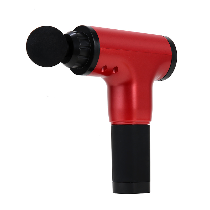 12 V: n lihasrelaksaatiohierontahierontapistooli Kädessä pidettävä tärinähierontalaite Fascia-ase