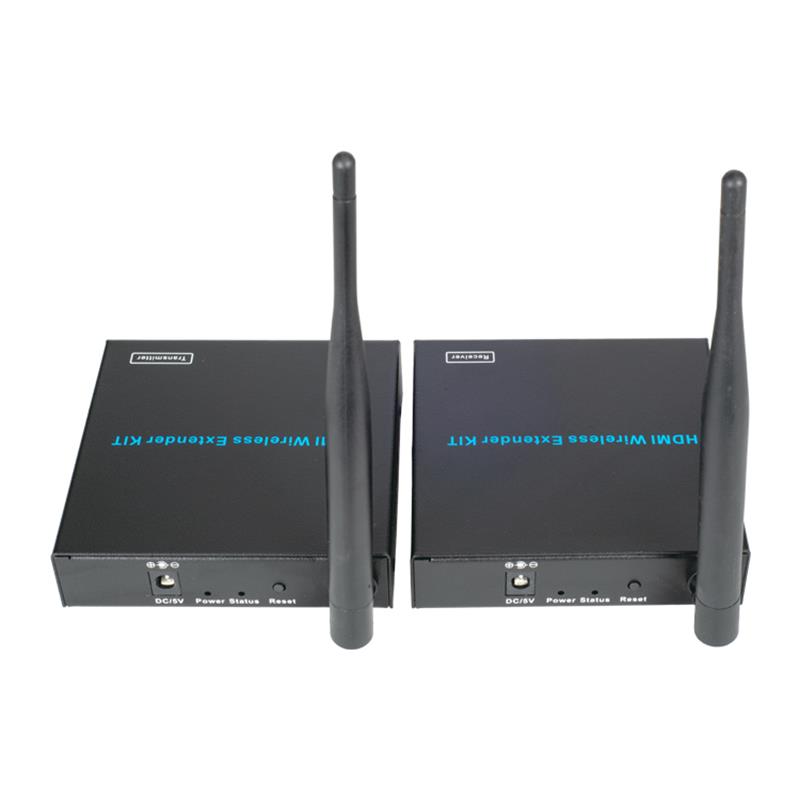 Langaton 100M: n langattoman HDMI-laajennusohjelman WIFI-tuki 3D Full HD 1080P