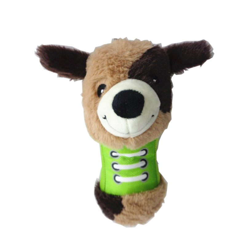 Uusi plush dog toy animal design lemmikkieläinten pureskelulelu interliving