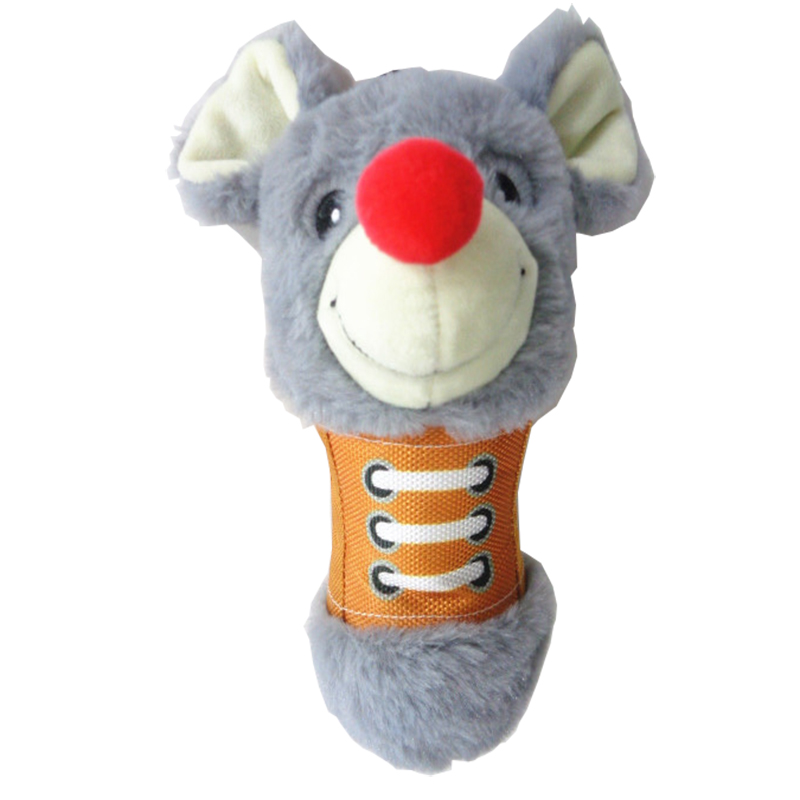 Uusi plush dog toy animal design lemmikkieläinten pureskelulelu interliving