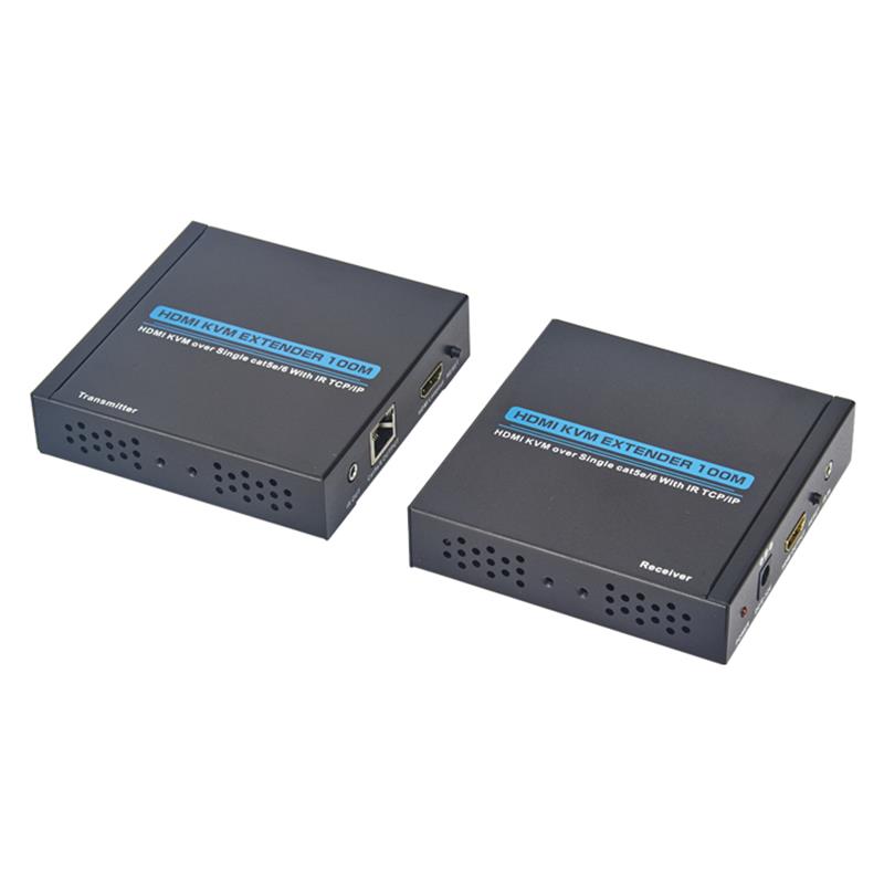 HDMI KVM Extender 100m yli yksi cat5e/6 Support Full HD 1080P