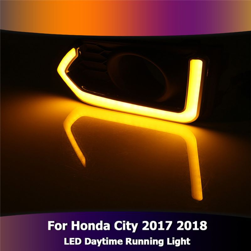 Päiväsaikaan kuluva valo Honda City 2017',2018,Foglamp for Honda City 2017~2018 DRL