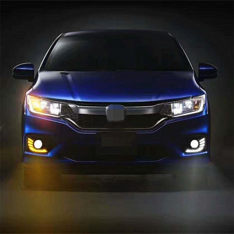 Foglamp for Honda City 2017,2018,Daytime value light for Honda City 2017~2018 DRL