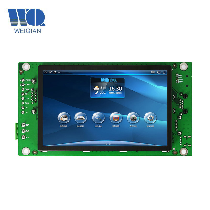 WinCE Touch Screen HMI,4.3 tuuma Kaikki yhdellä tietokoneella kosketusnäytöllä