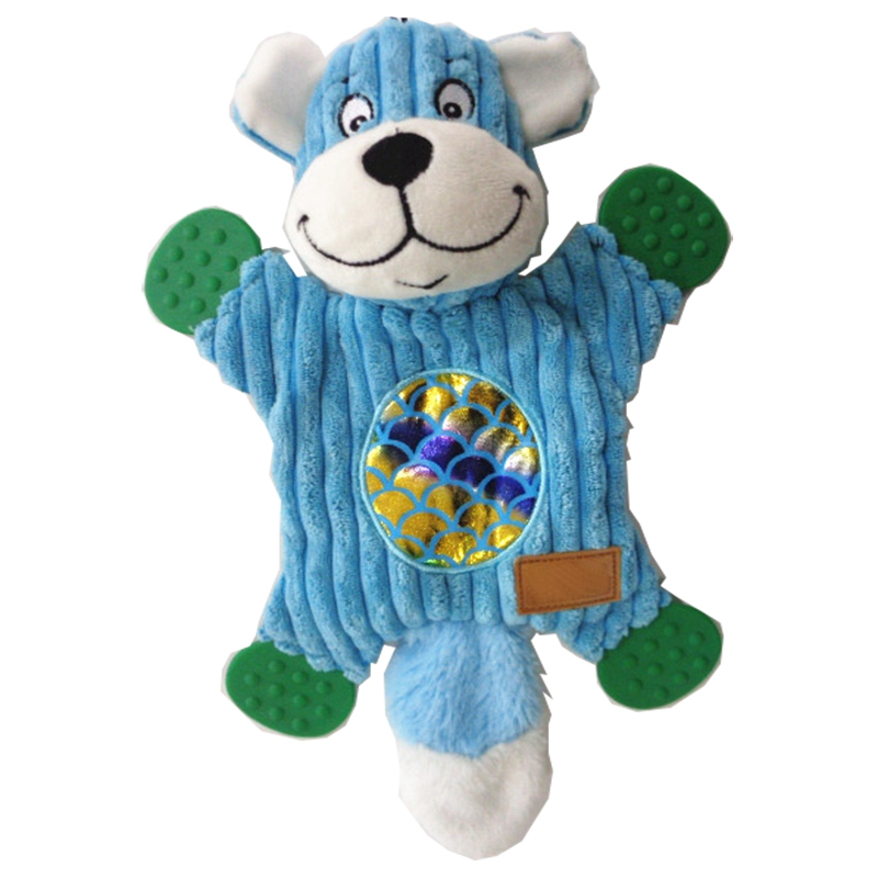 Myy hyvin uutta plush dog pureskeleva lelu vinkuva lelu