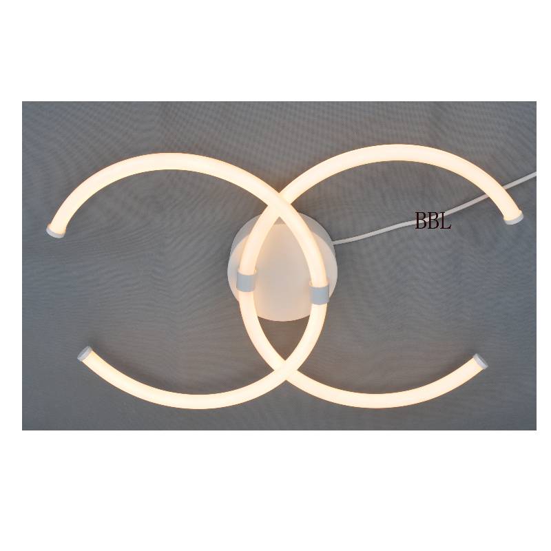 LED-kattovalaisin isommalla kaksois-C-akryyliputkella