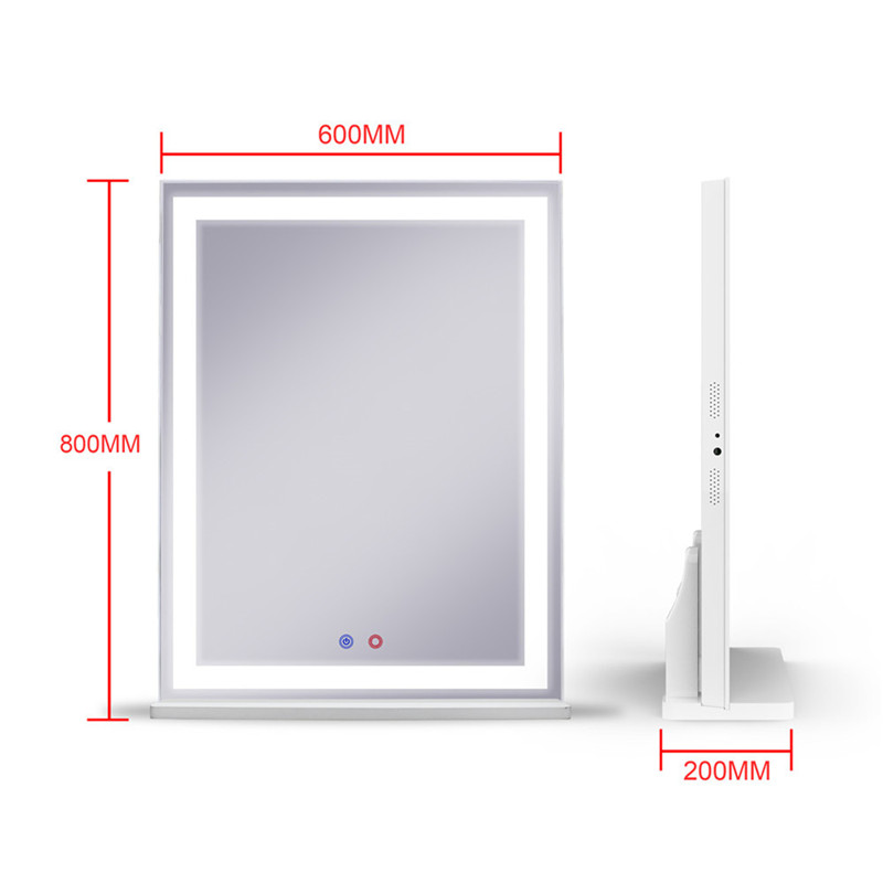 Modern Fashion Framitherness Decorative Bedroom LED Light Make Mirror