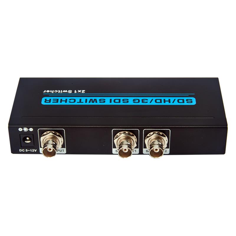 SD/HD/3G SDI 2x1 SWITCHER Support 1080P